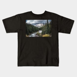 Jasper National Park Mountain Landscape Kids T-Shirt